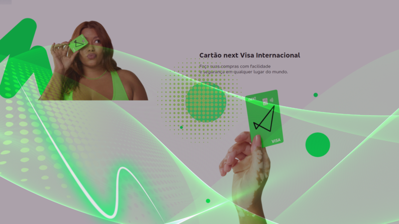 Cartão Next Visa Internacional e Platinum