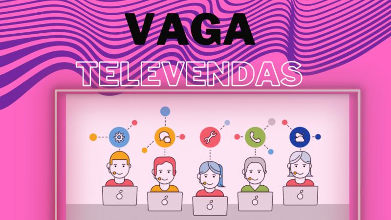 Vaga para Vendedor/ Televendas